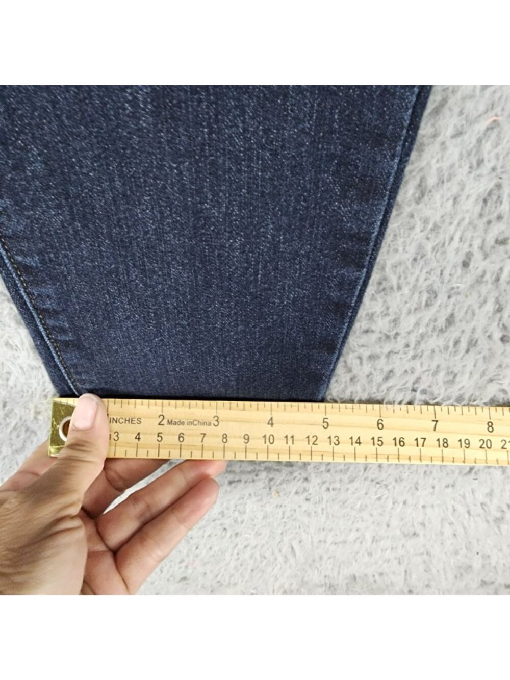 Democracy Jeans Womens 6 Blue Stretch Denim Shaping Skinny - Picture 8 of 15